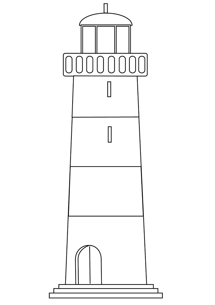 Lighthouse Coloring Games - ColoringGames.Net