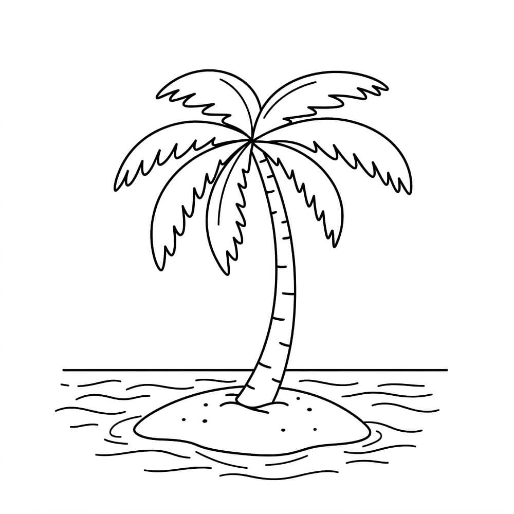 Simple Palm Tree