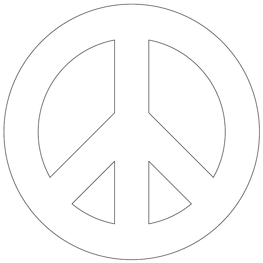 Simple Peace Sign