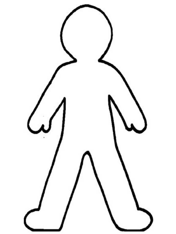 Simple Person Outline