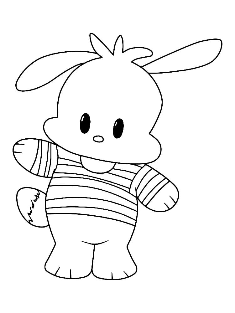 Simple Pochacco Coloring Game Simple Pochacco