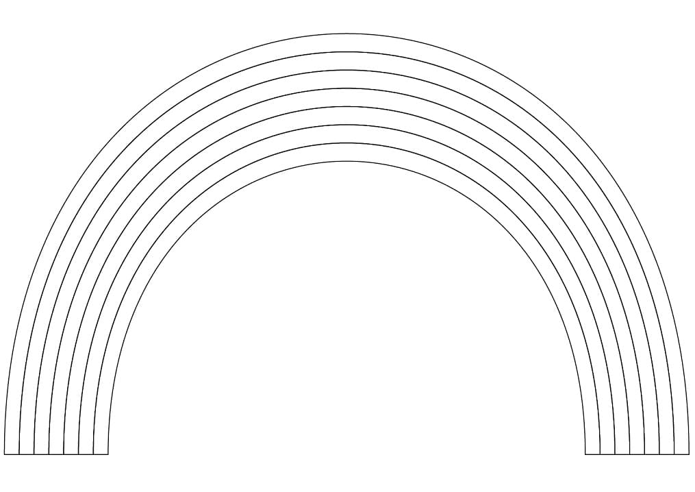 Simple Rainbow Printable