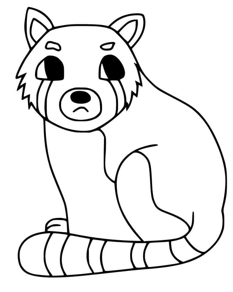 Simple Red Panda
