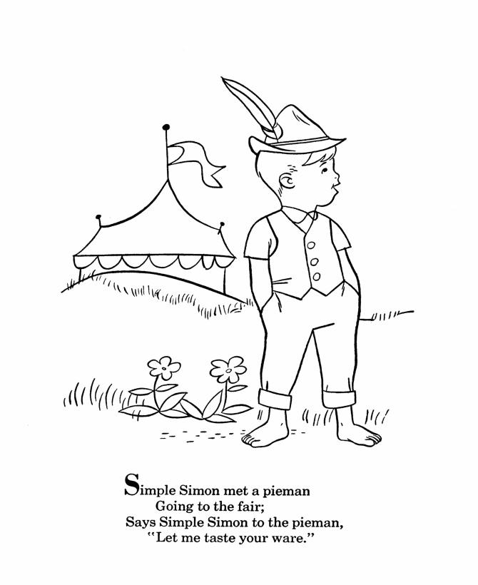 Simple Simon Nursery Rhymes