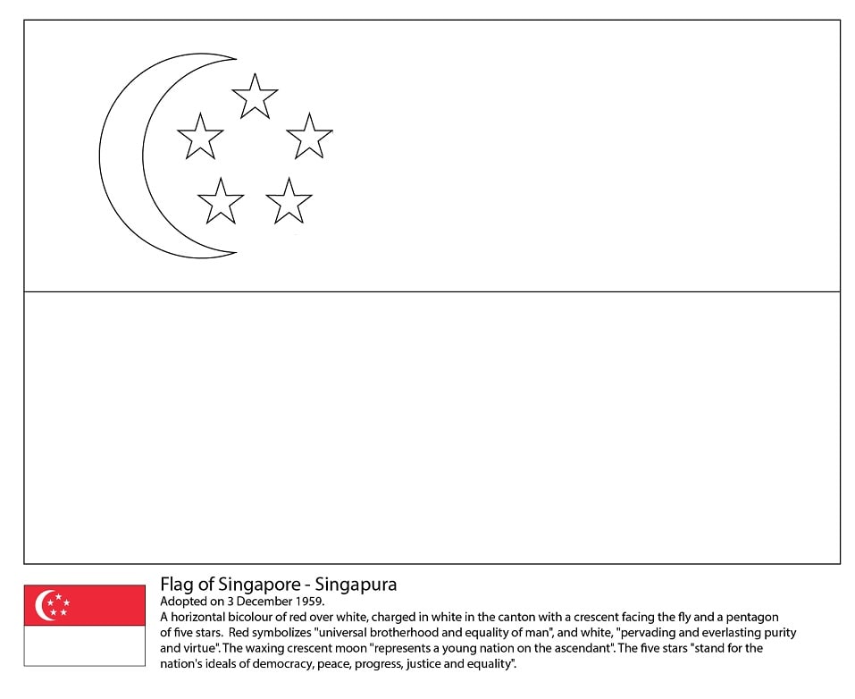Singapore Flag