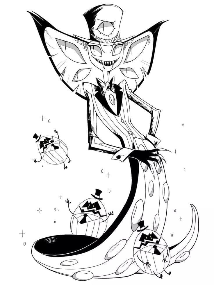 Sir Pentious from Hazbin Hotel