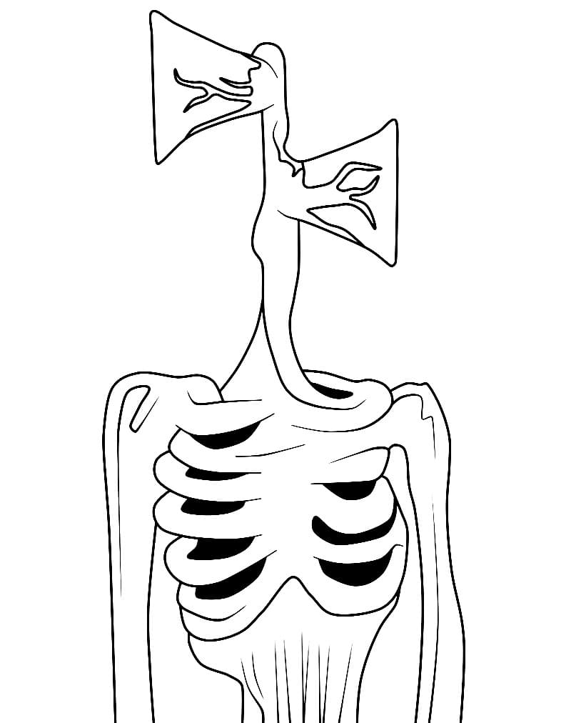 Siren Head For children Coloring Game Siren Head For children