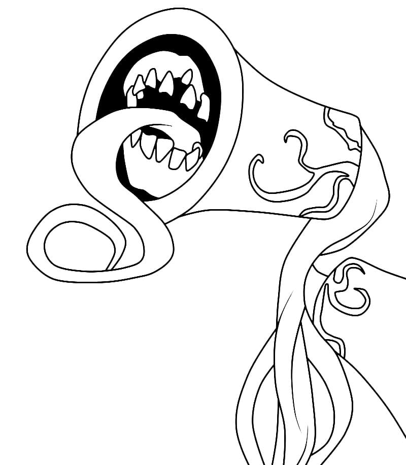 Siren Head Looks Scary Coloring Game Siren Head Looks Scary