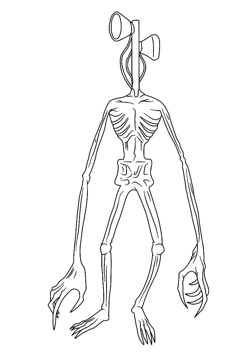 Siren Head for Kids Coloring Game Siren Head for Kids
