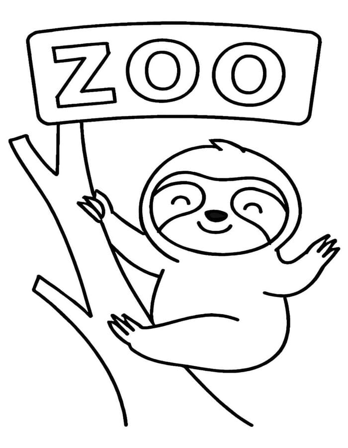 Sloth Printable
