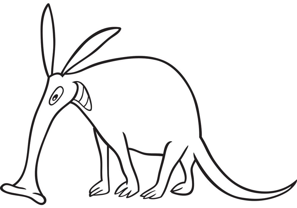 Smiling Aardvark