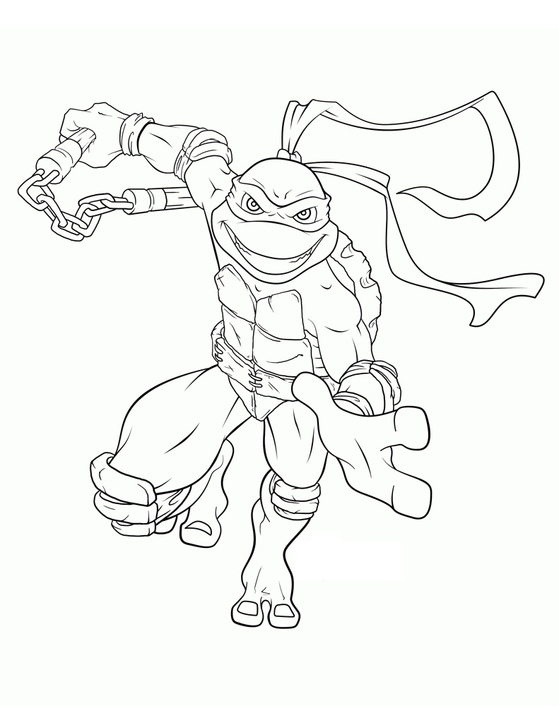 Smiling Michelangelo