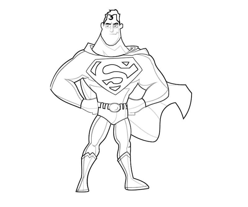 Smiling Superman Coloring Game Smiling Superman