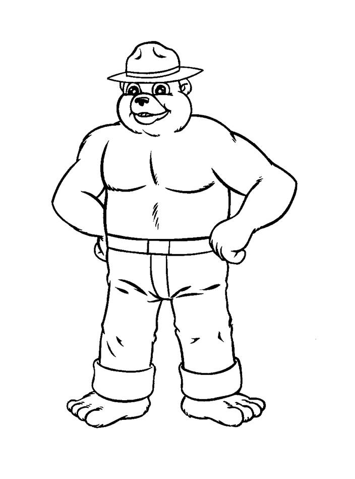 Smokey Bear 2 Coloring Game Smokey Bear 2