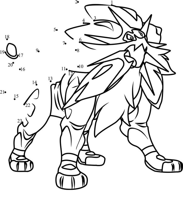 Solgaleo Dot to Dot
