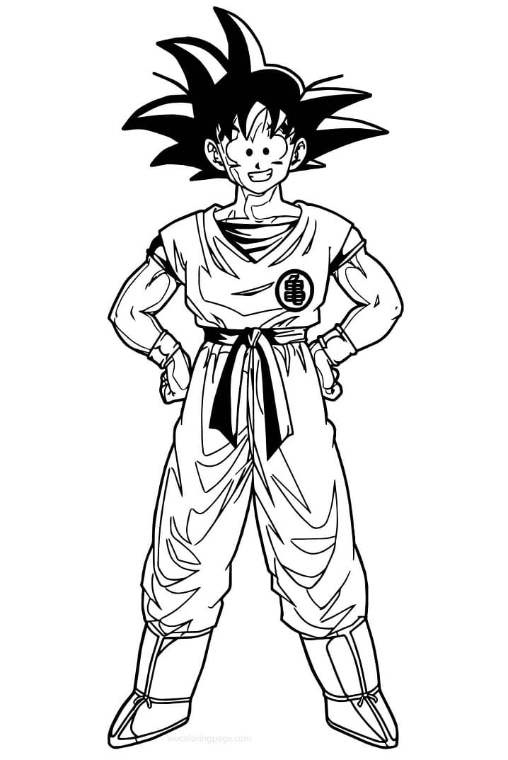 Son Goku Smiles