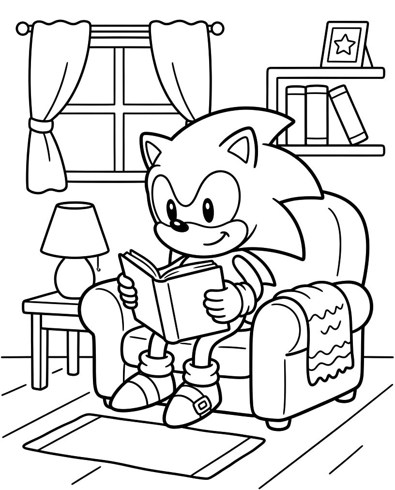 Sonic Free Printable