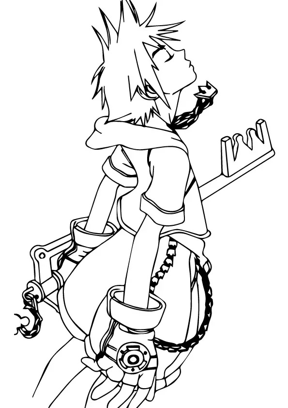 Sora with Key Blade