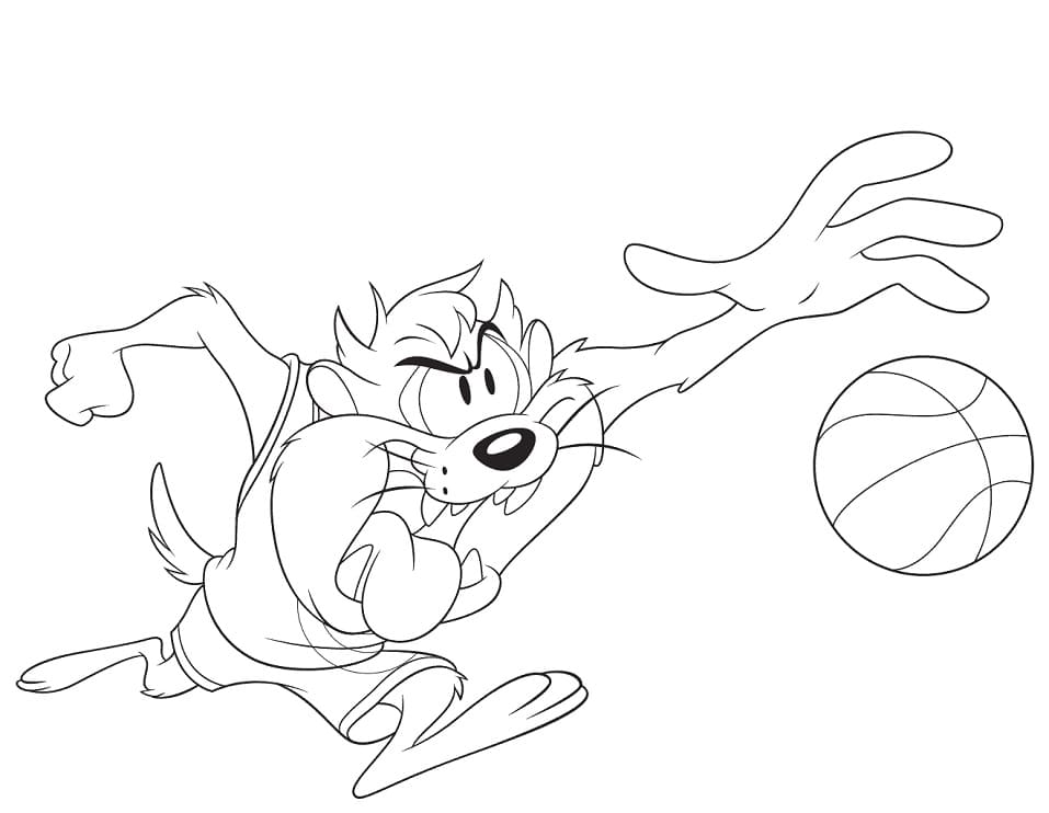 Space Jam Tasmanian Devil