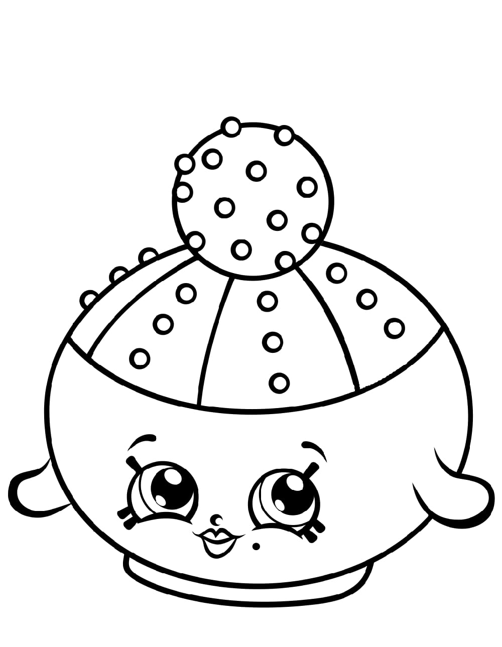Sparkly Spritz Shopkin Coloring Game Sparkly Spritz Shopkin