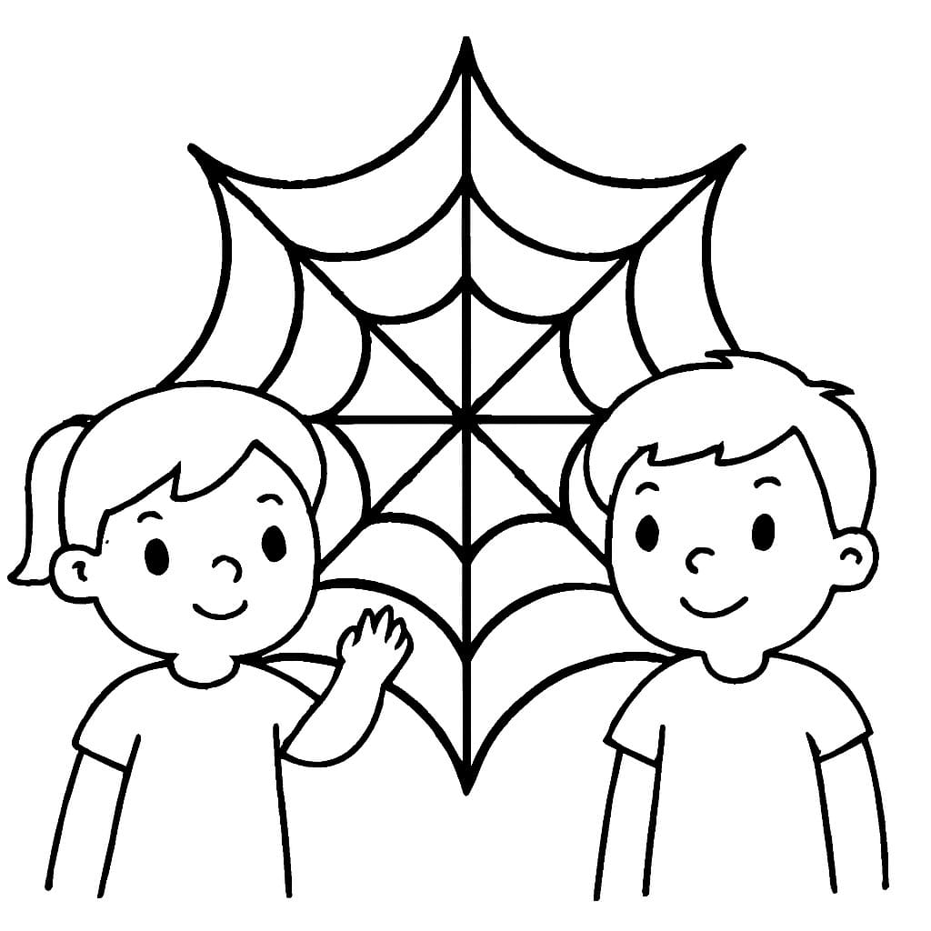 Spider Web Printable