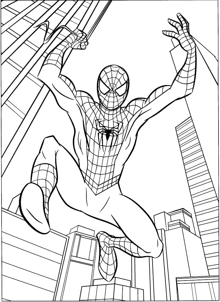 Spiderman Action Coloring Game Spiderman Action