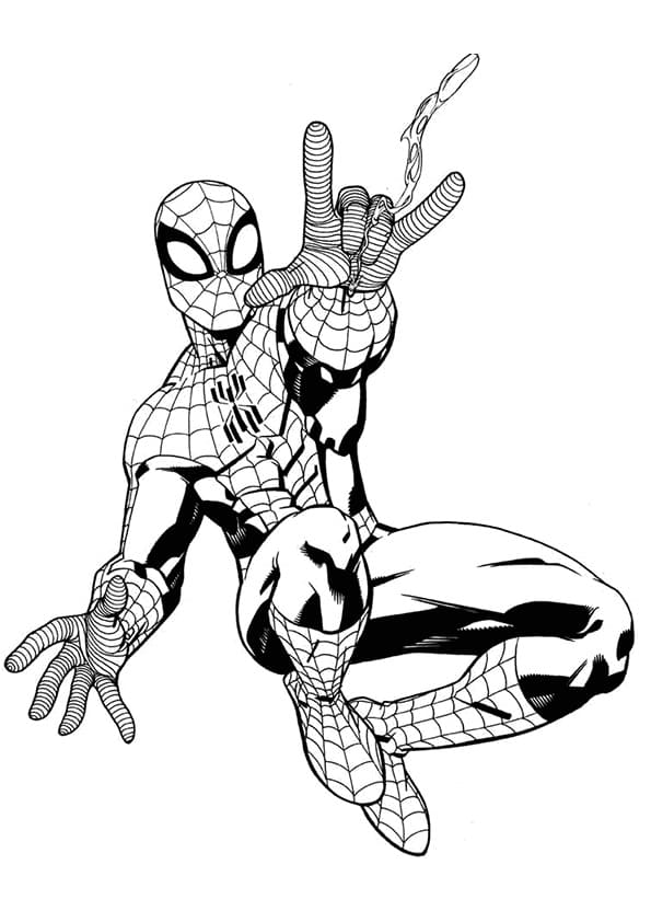 Spiderman Looks Cool Coloring Game Spiderman Looks Cool