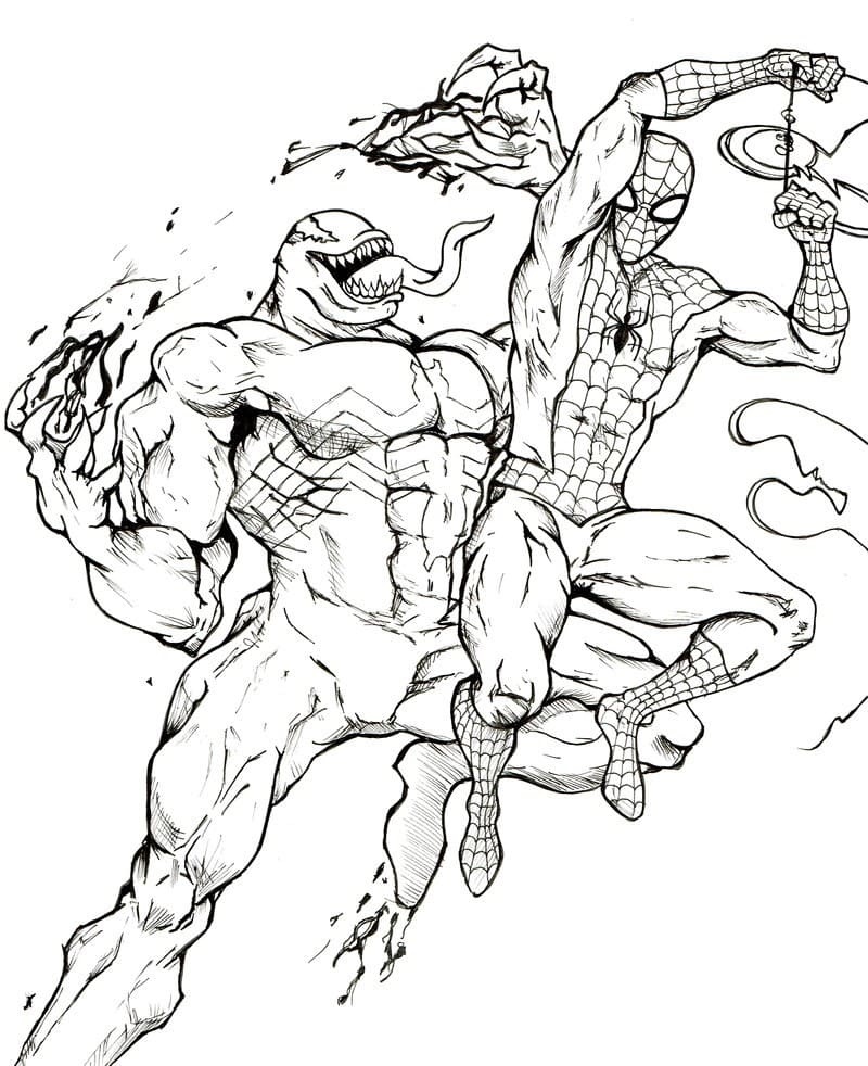 Spiderman vs Venom