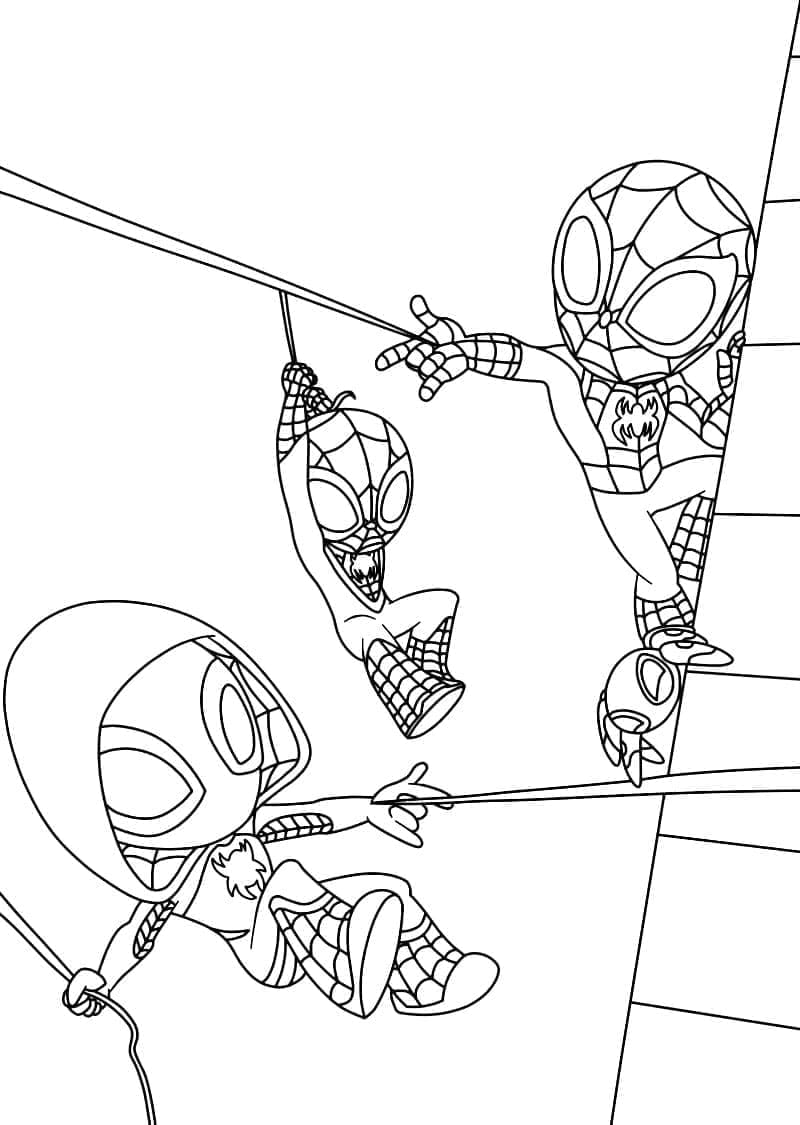 Spidey and His Amazing Friends Characters