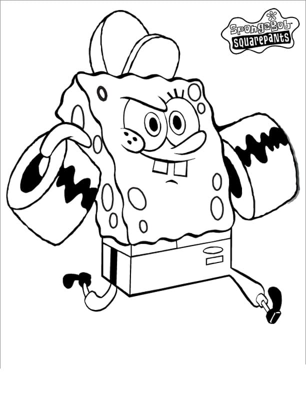 SpongeBob Workout Coloring Game SpongeBob Workout