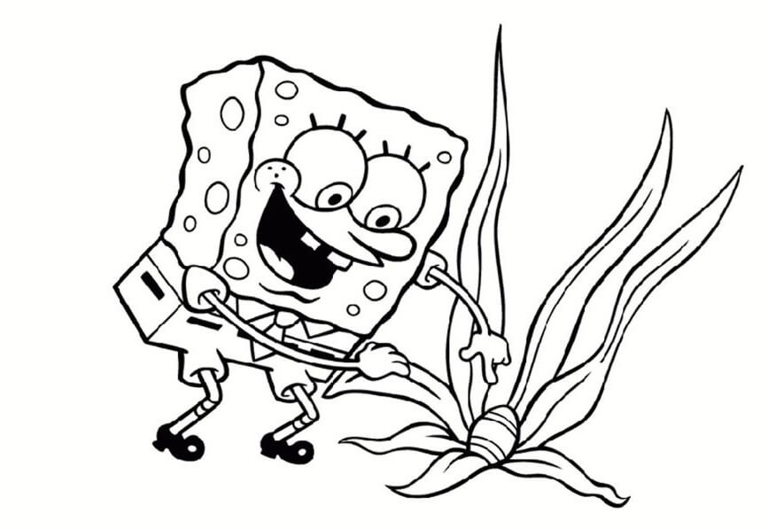 SpongeBob and Egg Coloring Game SpongeBob and Egg