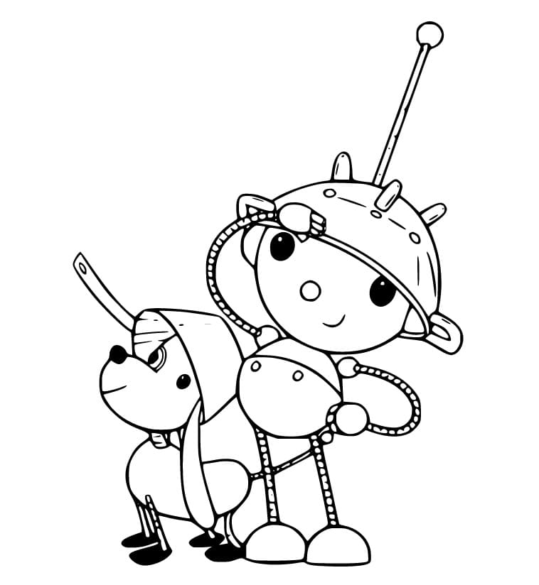 Spot and Olie Polie Coloring Game Spot and Olie Polie