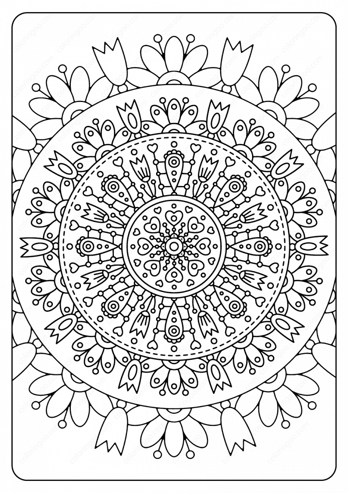 Spring Mandala 3