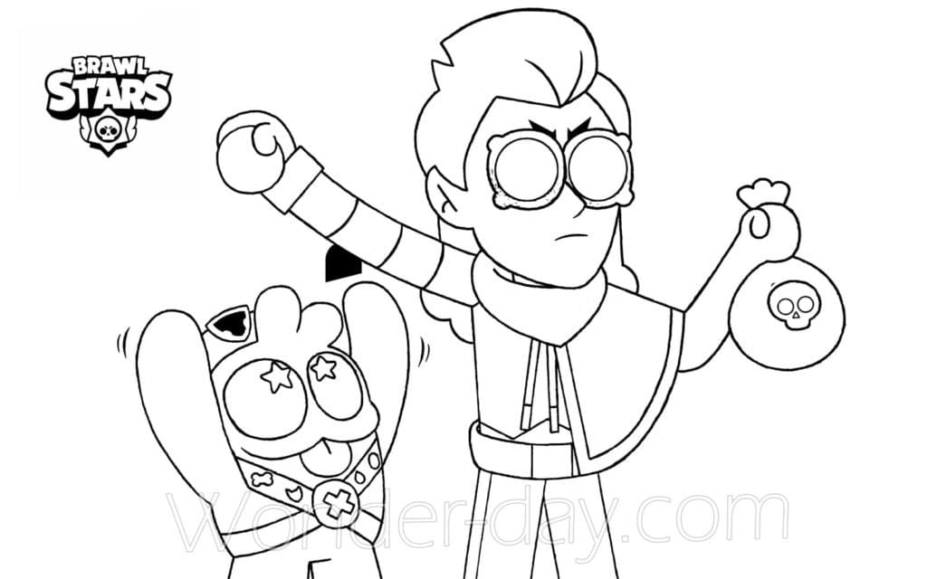 Squeak and Belle Coloring Game Squeak and Belle