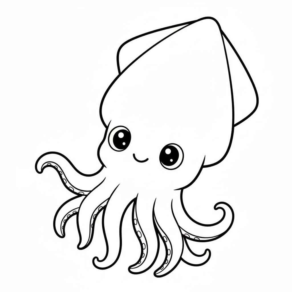 Squid Printable