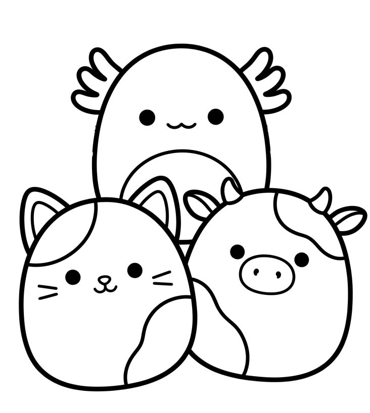 Squishmallows Free Printable