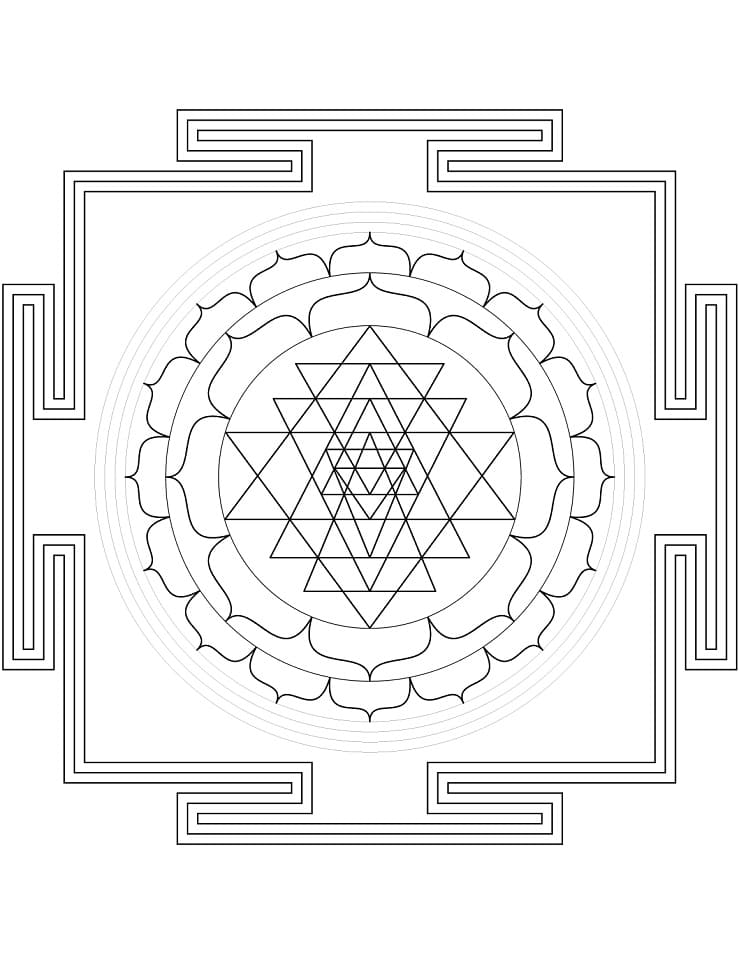 Sri Yantra Mandala