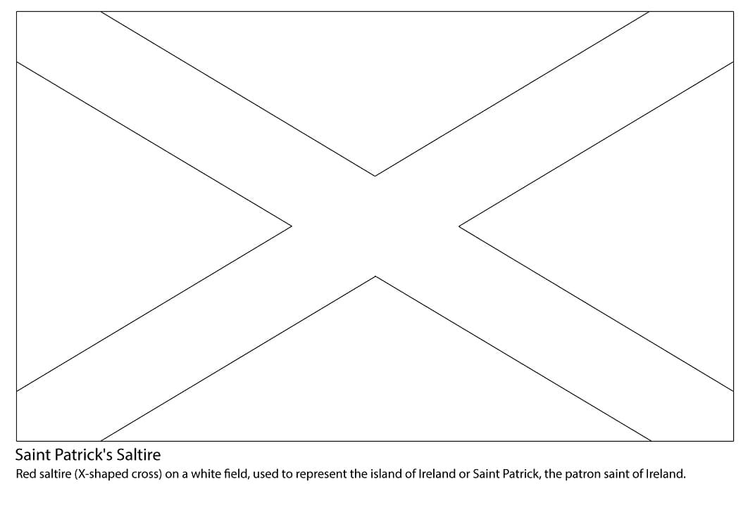 St. Patrick’s Saltire