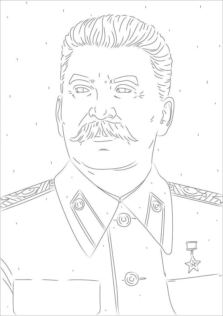 Stalin Coloring Game Stalin