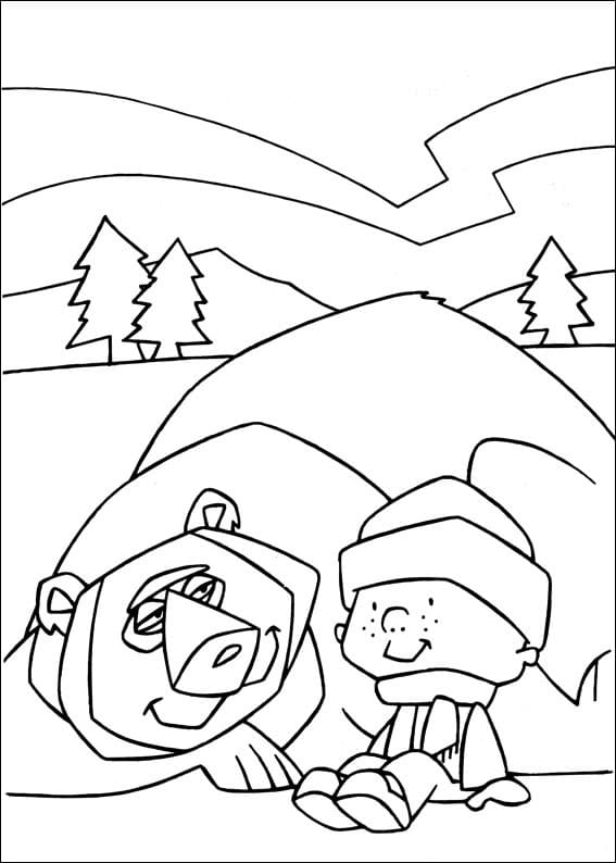 Stanley and Polar Bear Coloring Game Stanley and Polar Bear