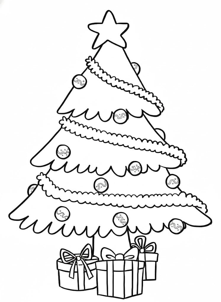 Star Top Christmas Tree