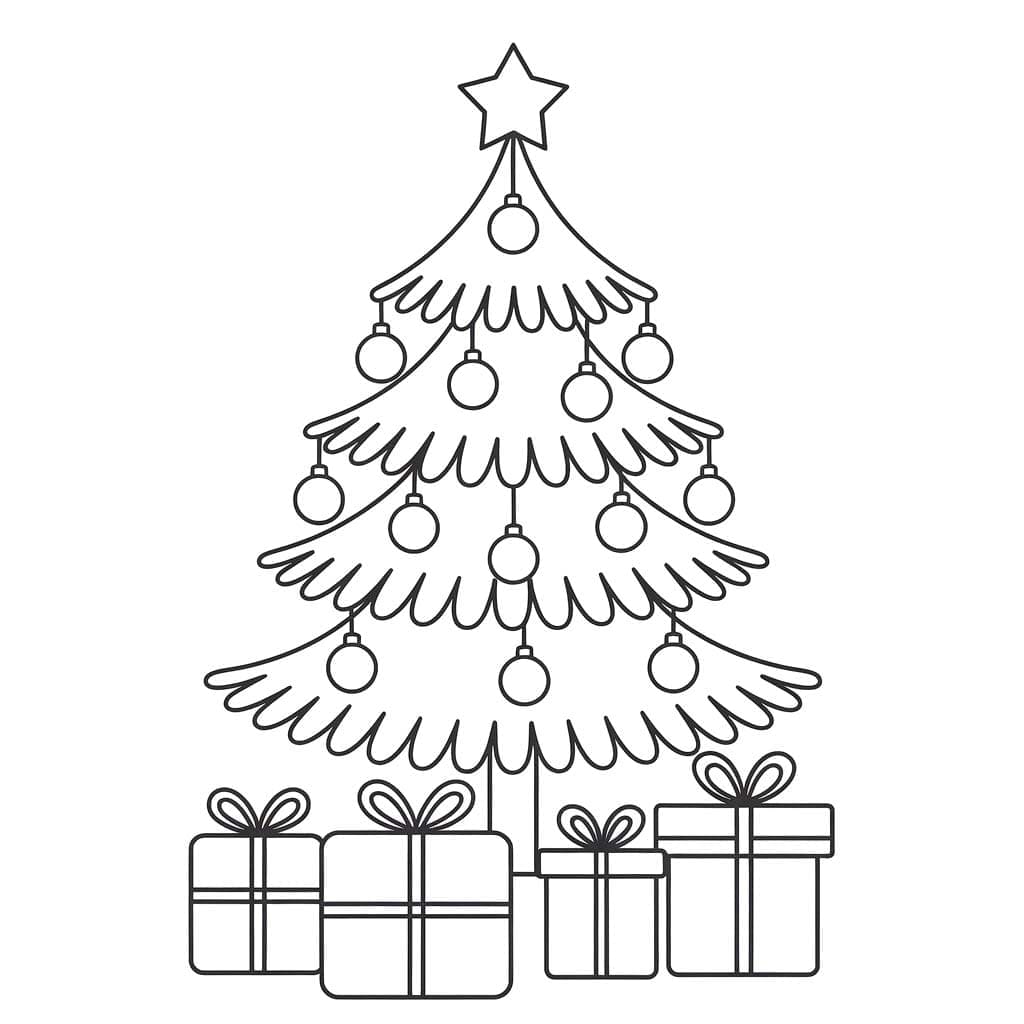 Starry Christmas Tree