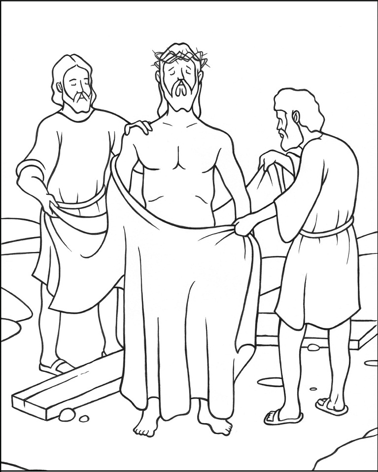 Station 10 Stations of the Cross