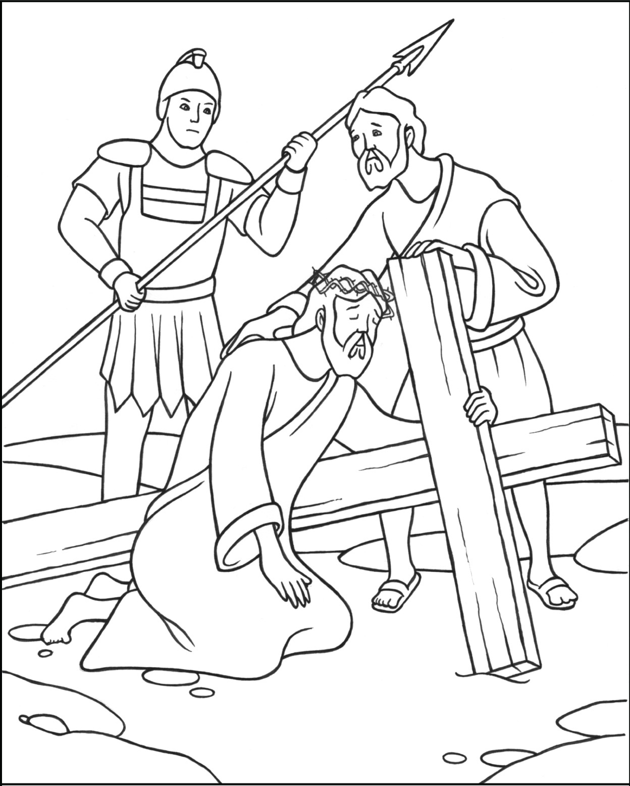 Station 7 Stations of the Cross
