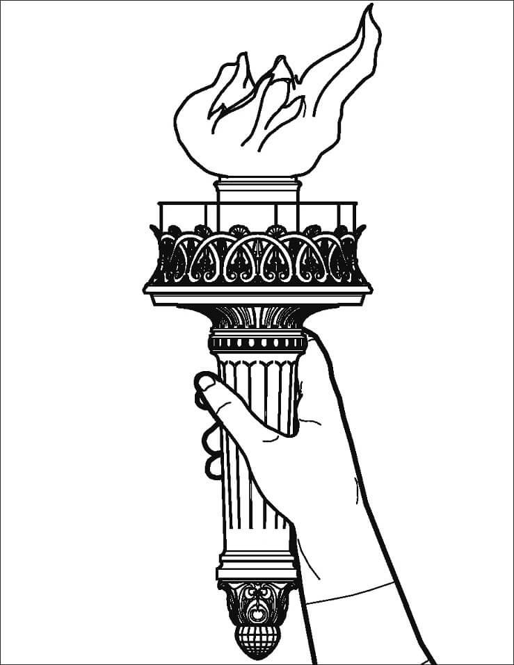 Statue of Liberty Torch