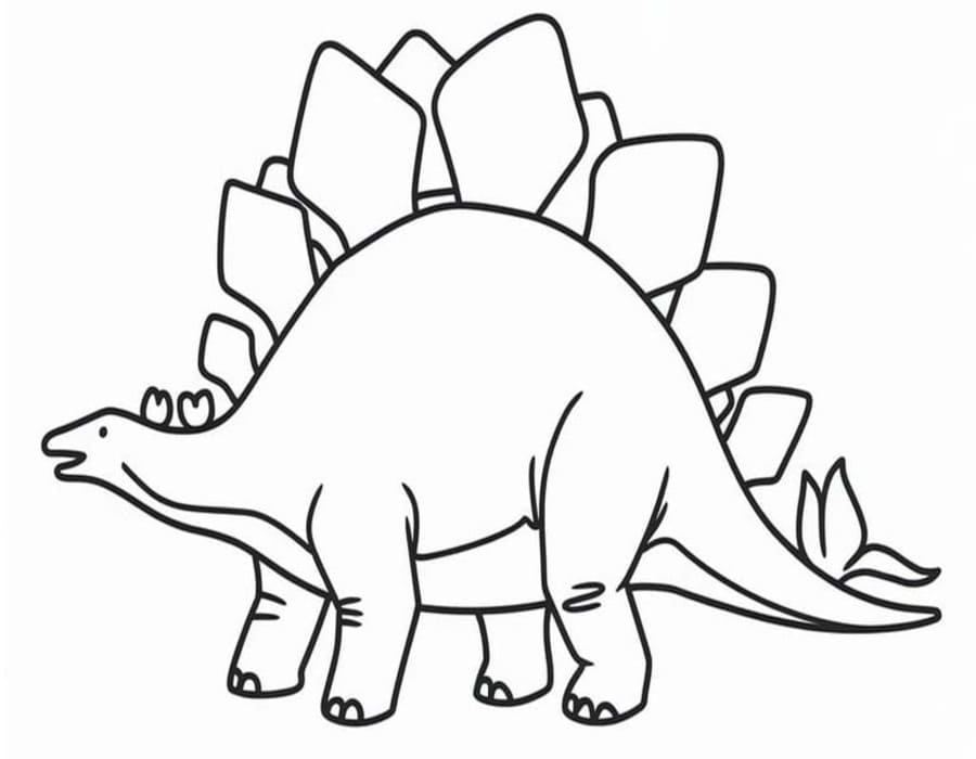 Stegosaurus Easy