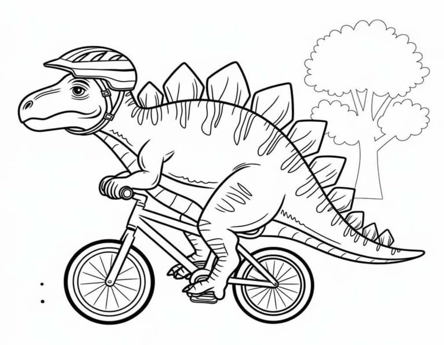 Stegosaurus Printable