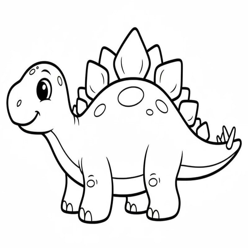 Stegosaurus Simple