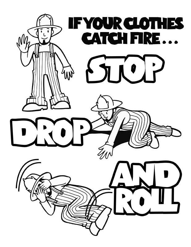 Fire Safety Coloring Games