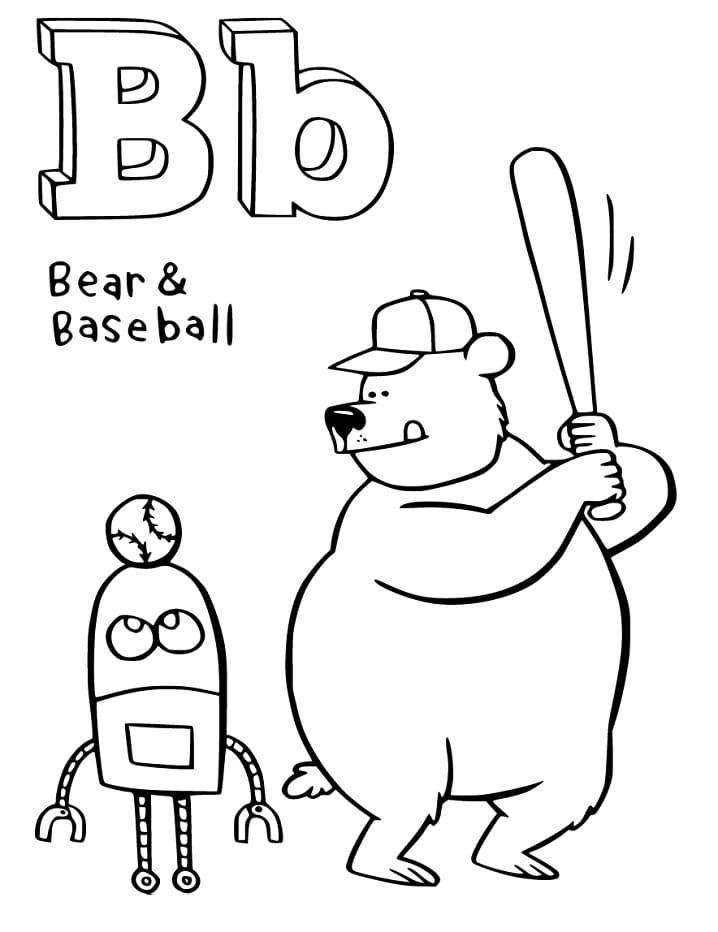 StoryBots Letter B Coloring Game StoryBots Letter B